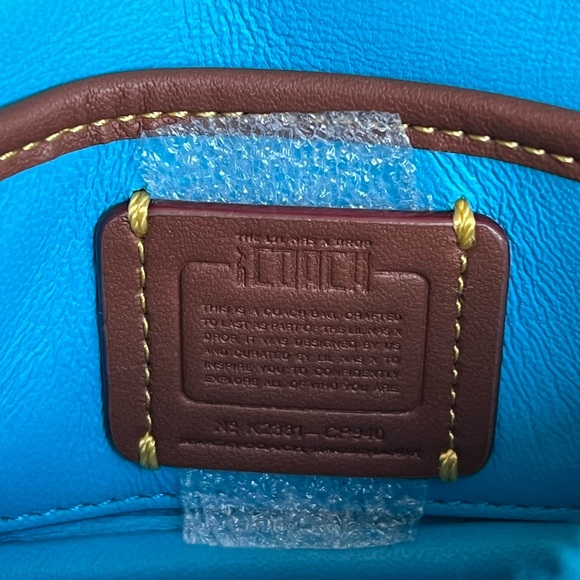 CP940 - Coach The Lil Nas X Drop Tabby Shoulder Bag 12 in Shearling - Picture 10 of 14